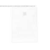 MineraLite rectangular shower tray Rousset