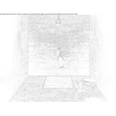 A flush rectangular marble shower tray Faerila