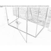 Technogel® rectangular shower tray Teising