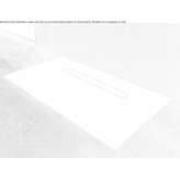 Zlicowany brodzik Corian® Ravne