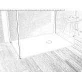 Aquatek flush rectangular shower tray Radlow