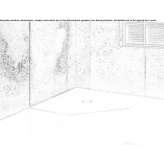 Corner shower tray, flush Lustosa