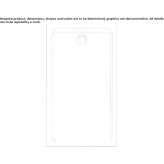 Anti-slip rectangular shower tray Ighiel