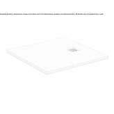 Square, extremely flat shower tray Ollauri