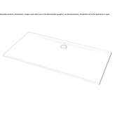 Rectangular acrylic shower tray Partenit