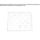 Anti-slip rectangular shower tray Sodomeni