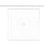 Flush fiberglass shower tray Mixco