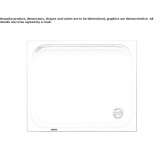 Rectangular acrylic shower tray Telica