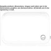 Rectangular acrylic shower tray Telica