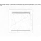 Square shower tray made of Carrara marble Jadraque
