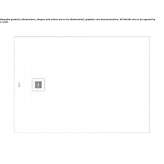DuraSolid rectangular shower tray Itala