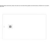 DuraSolid rectangular shower tray Itala