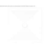 Square ceramic shower tray, anti-slip Stepps