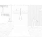 Rectangular, extremely flat shower tray Delevan