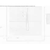 Built-in non-slip cultured marble shower tray Osmancik
