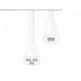 Round stainless steel rain shower head Krokees