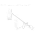 Shower head with arm Macapo