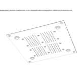 Stainless steel rain shower Zhirnov