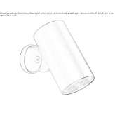 Adjustable steel wall shower head Lubian