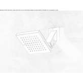 Adjustable rain shower head Canazas
