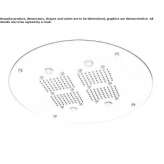 Stainless steel rain shower with aromatherapy function Zhirnov