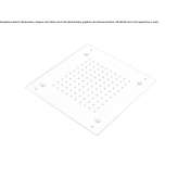 Ceiling mounted mist shower head with built-in stainless steel shower head Coux