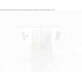 Stainless steel ceiling shower head with chromotherapy Smyha