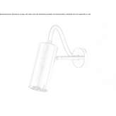 Adjustable wall rain shower Grindale