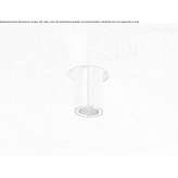 Round stainless steel ceiling mounted shower head Lalor