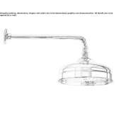 Classic style shower head with arm Inarcs
