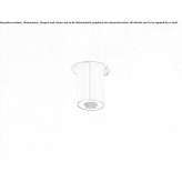 Shower head mounted to the ceiling Lalor
