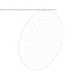 Round shower head Sacu