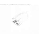 Adjustable wall shower head Lalor