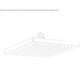 ABS shower head with arm Turlock