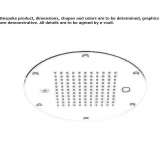 Built-in shower head with mist spray and chromotherapy Skarnes
