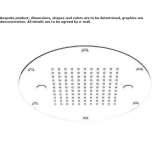 Built-in rain shower Skarnes