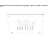 Built-in stainless steel shower Skarnes
