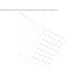Stainless steel wall shower with anti-limescale system Polva