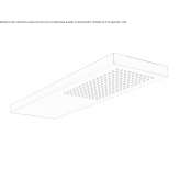 Stainless steel wall shower head Sinzheim