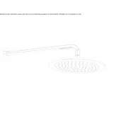 Wall-mounted shower head Comales