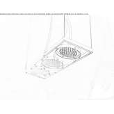 Stainless steel rain shower Satriano