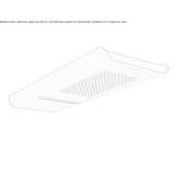 Stainless steel wall mounted waterfall shower Matour