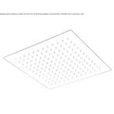 Built-in square shower head Gallur