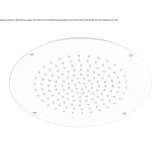 Built-in rain shower Warsage