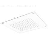 Built-in shower head with 2 sprays Potelych