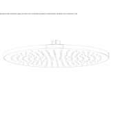 Ceiling-mounted rain shower Warsage