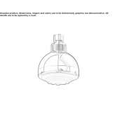 Round ABS rain shower head Tonopah