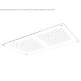 Built-in rain shower Mancos