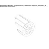 Brass wall shower head Kirikhan