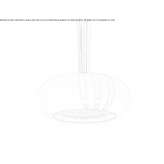 Brass shower head Ekali